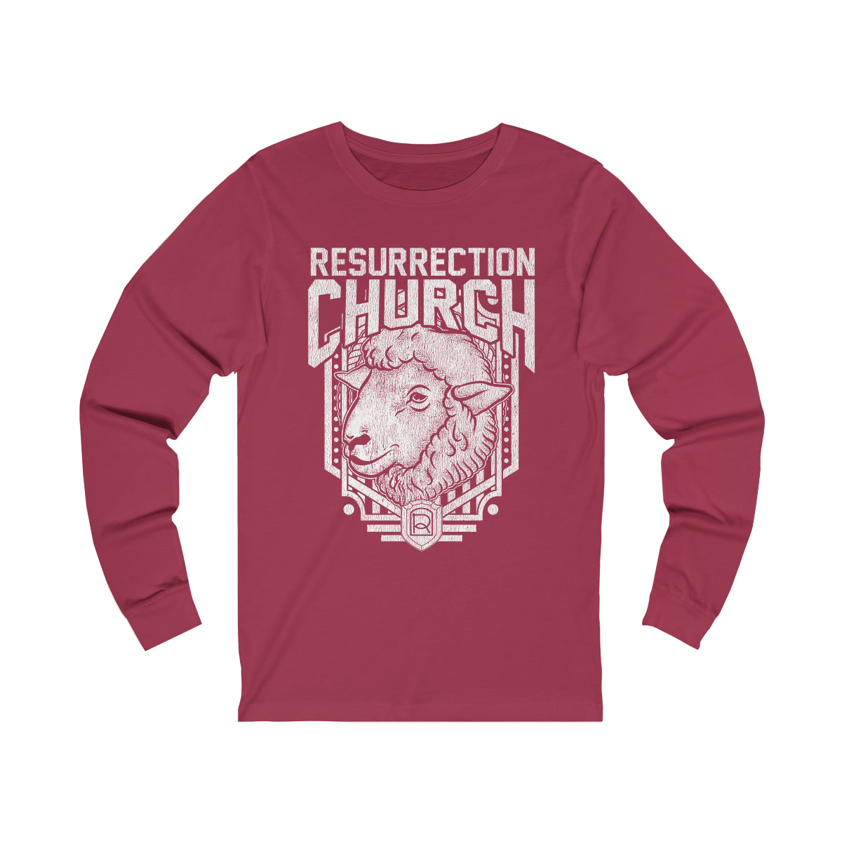 Resurrection Lamb - Unisex Jersey Long Sleeve Tee