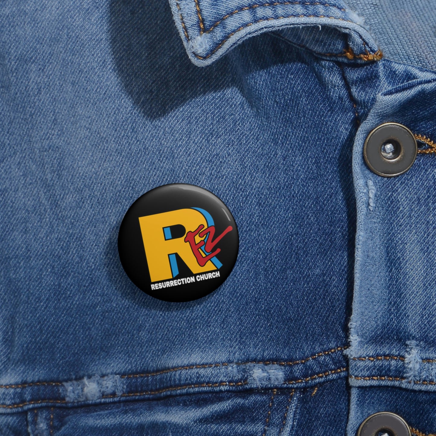 Retro REZ - Pin Buttons