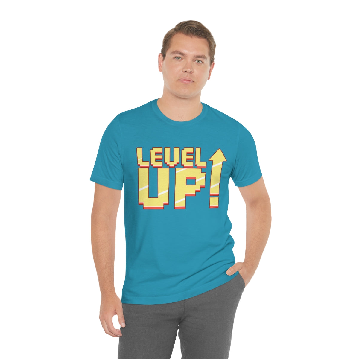 Level Up! - Unisex Jersey Short Sleeve Tee