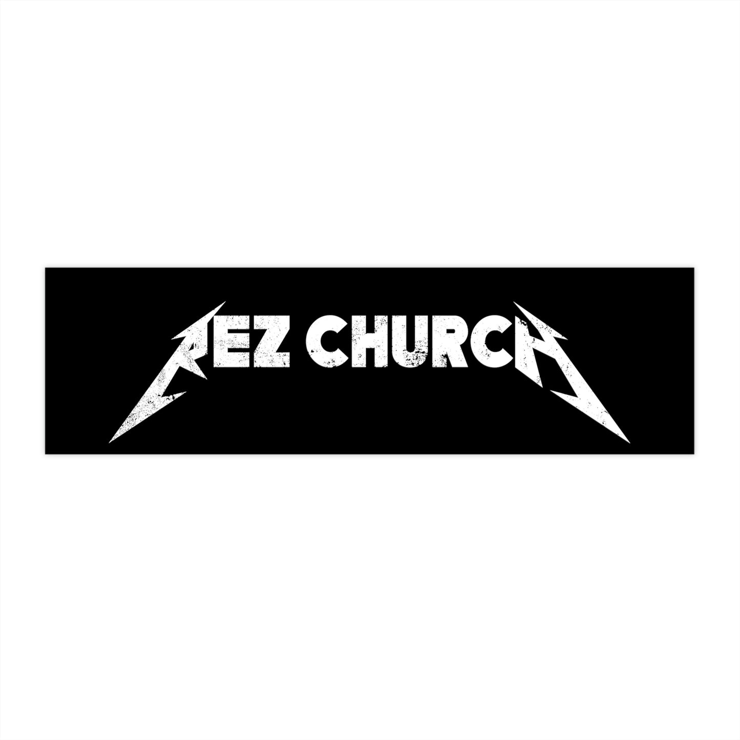 Metal Rez Bumper Stickers